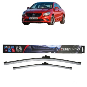 Set stergatoare auto MERCEDES-BENZ CLA Coupe (C117) din 2013-2019, Derby, din cauciuc siliconat rezistent - Img 1
