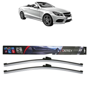 Set stergatoare auto MERCEDES-BENZ E-CLASS Convertible (A207) din 2010-2016, Derby, din cauciuc siliconat rezistent