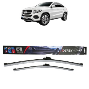 Set stergatoare auto MERCEDES-BENZ GLE Coupe (C292) din 2015-2019, Derby, din cauciuc siliconat rezistent - Img 1
