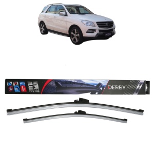 Set stergatoare auto MERCEDES-BENZ M-CLASS (W166) din 2011-2015, Derby, din cauciuc siliconat rezistent - Img 1