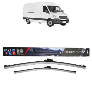 Set stergatoare auto MERCEDES-BENZ SPRINTER 3-t Van (B906) din 2006-2018, Derby, din cauciuc siliconat rezistent