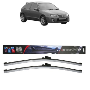 Set stergatoare auto MG ZR din 2001-2005, Derby, din cauciuc siliconat rezistent - Img 1
