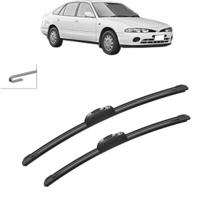 Set stergatoare auto MITSUBISHI GALANT VII (E5_A, E7_A, E8_A) din 1992-1996, Bosch Aerotwin Retrofit, din cauciuc siliconat rezistent - Img 7
