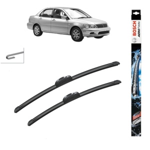 Set stergatoare auto MITSUBISHI LANCER VI (CJ_, CP_, CK_) din 1995-2003, Bosch Aerotwin Retrofit, din cauciuc siliconat rezistent
