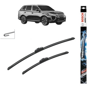 Set stergatoare auto MITSUBISHI OUTLANDER III Van (GF_W, GG_W) din 2013-2018, Bosch Aerotwin Retrofit, din cauciuc siliconat rezistent