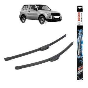 Set stergatoare auto MITSUBISHI PAJERO IV (V8_W, V9_W) din 2006-2014, Bosch Aerotwin Retrofit, din cauciuc siliconat rezistent - Img 1