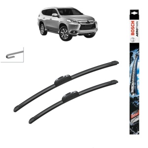 Set stergatoare auto MITSUBISHI PAJERO SPORT III (KS_) din 2015, Bosch Aerotwin Retrofit, din cauciuc siliconat rezistent