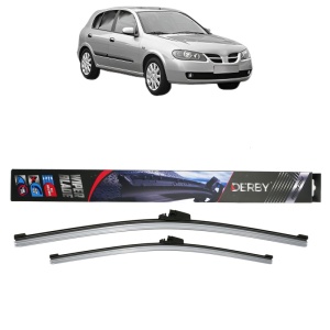Set stergatoare auto NISSAN ALMERA II Hatchback (N16) din 2000-2006, Derby, din cauciuc siliconat rezistent