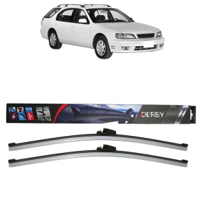Set stergatoare auto NISSAN MAXIMA / MAXIMA QX IV Station Wagon (A32) din 1997-2000, Derby, din cauciuc siliconat rezistent - Img 1