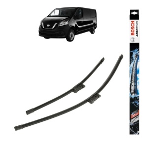 Set stergatoare auto NISSAN NV300 Kombi (X82) din 2016-2021, Bosch Aerotwin, din cauciuc siliconat rezistent