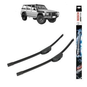 Set stergatoare auto NISSAN PATROL GR IV (Y60, GR) din 1986-1998, Bosch Aerotwin Retrofit, din cauciuc siliconat rezistent