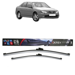 Set stergatoare auto NISSAN PRIMERA (P11) din 1996-2001, Derby, din cauciuc siliconat rezistent - Img 1