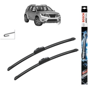 Set stergatoare auto NISSAN TERRANO II (R20) din 1992-2007, Bosch Aerotwin Retrofit, din cauciuc siliconat rezistent
