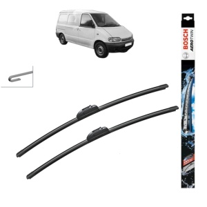 Set stergatoare auto NISSAN VANETTE CARGO Van (HC 23) din 1994-2002, Bosch Aerotwin Retro Truck, din cauciuc siliconat rezistent