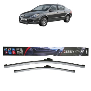 Set stergatoare auto OPEL ASTRA H Saloon (A04) din 2007-2014, Derby, din cauciuc siliconat rezistent