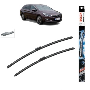Set stergatoare auto OPEL ASTRA K Estate Van din 2018-2021, Bosch Aerotwin, din cauciuc siliconat rezistent