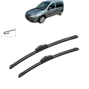Set stergatoare auto OPEL COMBO Tour din 2001-2011, Bosch Aerotwin Retrofit, din cauciuc siliconat rezistent - Img 7