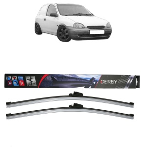 Set stergatoare auto OPEL CORSA B Hatchback Van (S93) din 1994-2001, Derby, din cauciuc siliconat rezistent