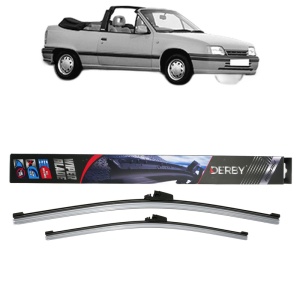 Set stergatoare auto OPEL KADETT E Convertible (T85) din 1986-1993, Derby, din cauciuc siliconat rezistent