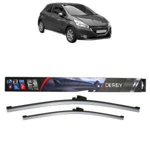 Set stergatoare auto PEUGEOT 208 Hatchback Van (CR_) din 2013-2019, Derby, din cauciuc siliconat rezistent
