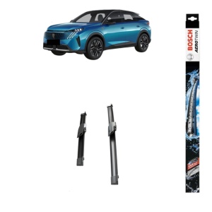 Set stergatoare auto PEUGEOT 3008 III (KA_, KB_, KC_) din 2023-2025, Bosch Aerotwin Jet Blade, din cauciuc siliconat rezistent