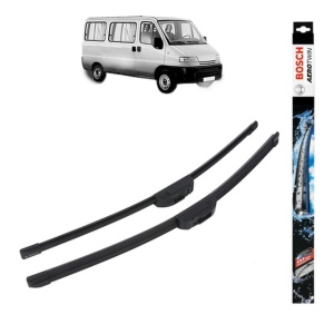 Set stergatoare auto PEUGEOT BOXER Bus (230P) din 1994-2002, Bosch Aerotwin Retrofit, din cauciuc siliconat rezistent
