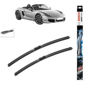 Set stergatoare auto PORSCHE BOXSTER (981) din 2012-2016, Bosch Aerotwin, din cauciuc siliconat rezistent