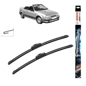 Set stergatoare auto RENAULT 19 I Cabriolet (D53_) din 1991-1992, Bosch Aerotwin Retrofit, din cauciuc siliconat rezistent