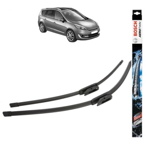 Set stergatoare auto RENAULT GRAND SCENIC III (JZ0/1_) din 2009-2016, Bosch Aerotwin, din cauciuc siliconat rezistent