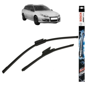 Set stergatoare auto RENAULT LAGUNA III Grandtour (KT0/1) din 2007-2015, Bosch Aerotwin, din cauciuc siliconat rezistent