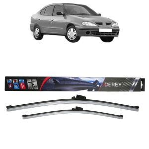Set stergatoare auto RENAULT MEGANE I Classic (LA0/1_) din 1996-2008, Derby, din cauciuc siliconat rezistent