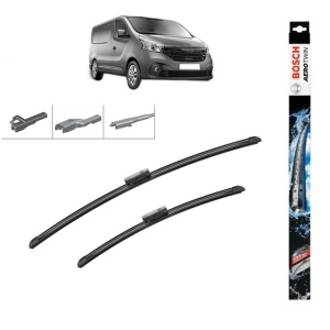 Set stergatoare auto RENAULT TRAFIC III Van (FG_) din 2014-2023, Bosch Aerotwin Multi, din cauciuc siliconat rezistent