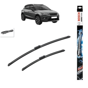 Set stergatoare auto SEAT ARONA (KJ7, KJP) din 2017-2020, Bosch Aerotwin, din cauciuc siliconat rezistent - Img 1