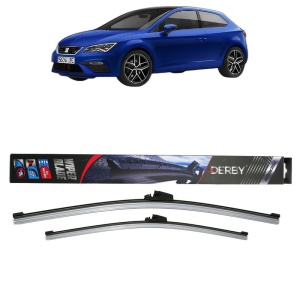 Set stergatoare auto SEAT LEON (KL1, KLG) din 2019-2021, Derby, din cauciuc siliconat rezistent