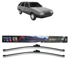 Set stergatoare auto SKODA FAVORIT Estate Van (785) din 1989-1995, Derby, din cauciuc siliconat rezistent