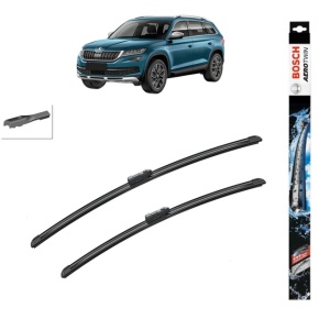 Set stergatoare auto SKODA KODIAQ I (NS6, NS7, NV7) din 2016-2021, Bosch Aerotwin, din cauciuc siliconat rezistent