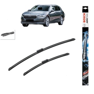 Set stergatoare auto SKODA SUPERB IV Estate (NZ5) din 2023-2024, Bosch Aerotwin, din cauciuc siliconat rezistent