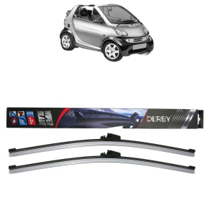 Set stergatoare auto SMART CABRIO (450) din 2000-2004, Derby, din cauciuc siliconat rezistent