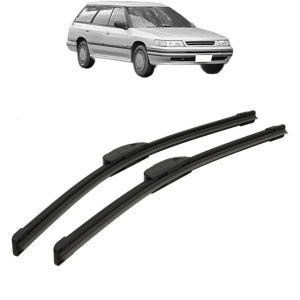 Set stergatoare auto SUBARU LEGACY I Estate (BC, BF, BJ) din 1989-1994, Bosch Aerotwin Retrofit, din cauciuc siliconat rezistent - Img 7
