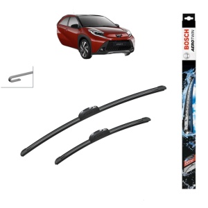 Set stergatoare auto TOYOTA AYGO X (_B7_) din 2022, Bosch Aerotwin Retrofit, din cauciuc siliconat rezistent