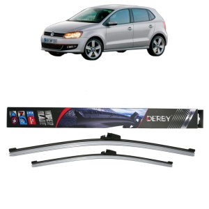 Set stergatoare auto VOLKSWAGEN POLO V Hatchback Van (6R1, 6C1) din 2009-2017, Derby, din cauciuc siliconat rezistent
