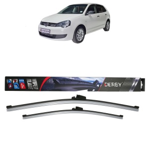 Set stergatoare auto VOLKSWAGEN POLO VIVO Hatchback (6S1, 6S3) din 2010-2019, Derby, din cauciuc siliconat rezistent