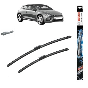 Set stergatoare auto VOLKSWAGEN SCIROCCO III (137, 138) din 2008-2017, Bosch Aerotwin, din cauciuc siliconat rezistent