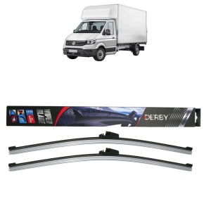 Set stergatoare auto VOLKSWAGEN TRANSPORTER T6 Van (SGA, SGH, SHA, SHH) din 2015-2024, Derby, din cauciuc siliconat rezistent