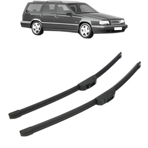 Set stergatoare auto VOLVO 850 Estate (855) din 1992-1997, Bosch Aerotwin Retrofit, din cauciuc siliconat rezistent - Img 6