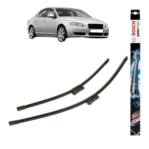 Set stergatoare auto VOLVO S80 II (124) din 2006-2016, Bosch Aerotwin, din cauciuc siliconat rezistent