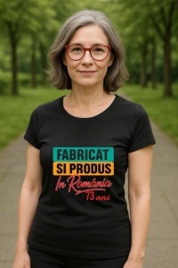 Tricou Cadou Aniversare Damă - Model Fabricat si Produs în România XX ani - Img 56