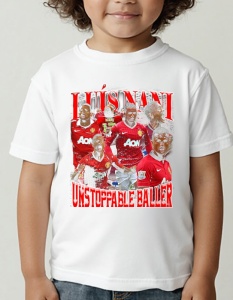 Tricou pentru copii - Luis Nani - Unstoppable Baller - Luis Nani, Manchester United, fotbal copii - Img 1