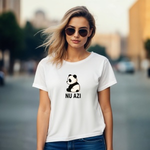 Tricou Ursulet panda Lense, Nu azi - Copii | Dama | Barbat - Img 8