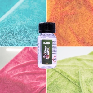 Detergent prosoape microfibra AMOS FiberGlow, solutie curatare lavete detailing, fara reziduuri, mentine absorbtia, cantitate 50 ml - Img 5